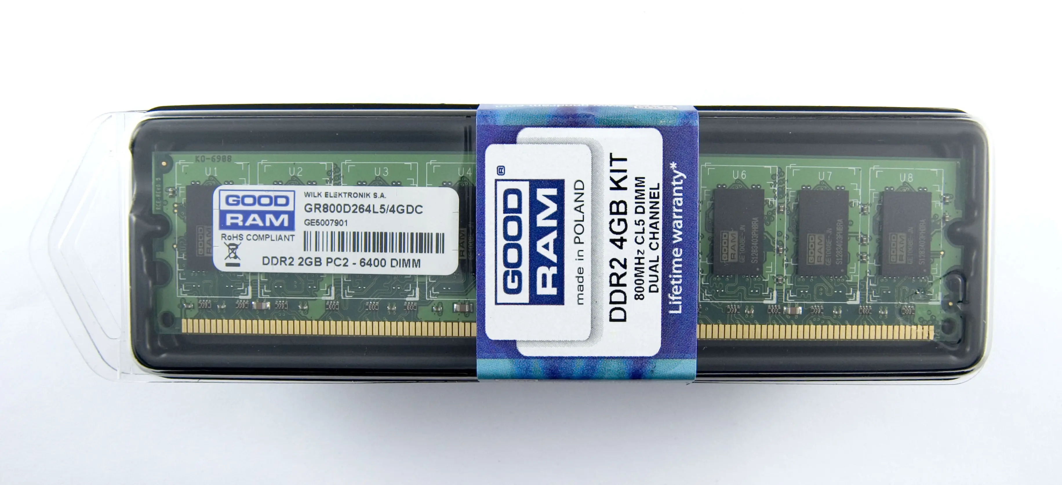 Goodram 4GB DDR2-800 GR800D264L5/4GDC