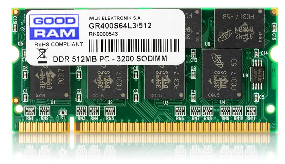 Goodram 512MB PC-3200 GR400S64L3/512