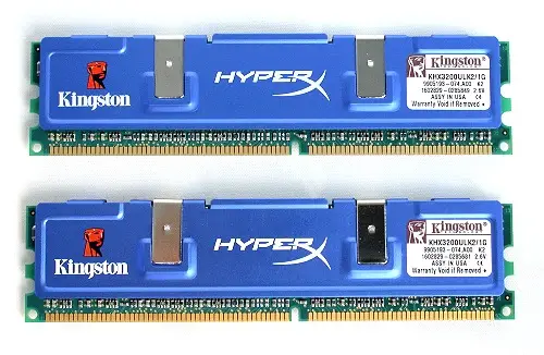 HyperX Memory HyperX 1GB 400Mhz DDR 2pk KHX3200ULK2/1G