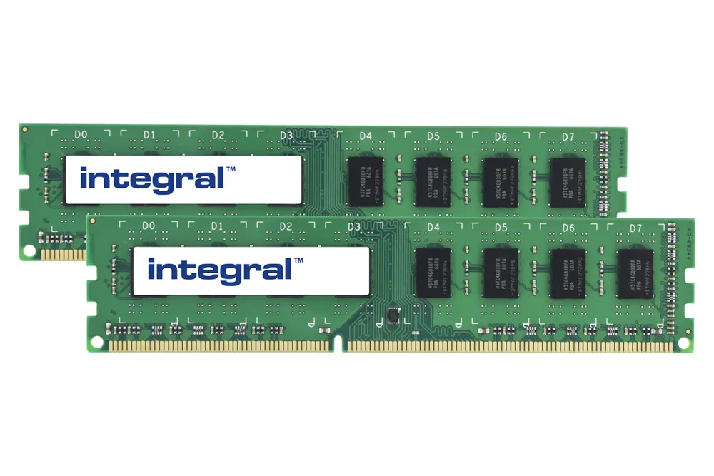 Integral KVR16LN11K2/8WP-IN hafıza birimi 8 GB 2 x 4 GB DDR3 240-pin DIMM