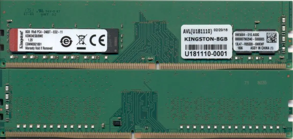 Kingston Technology KSM24ES8/8ME 8 GB