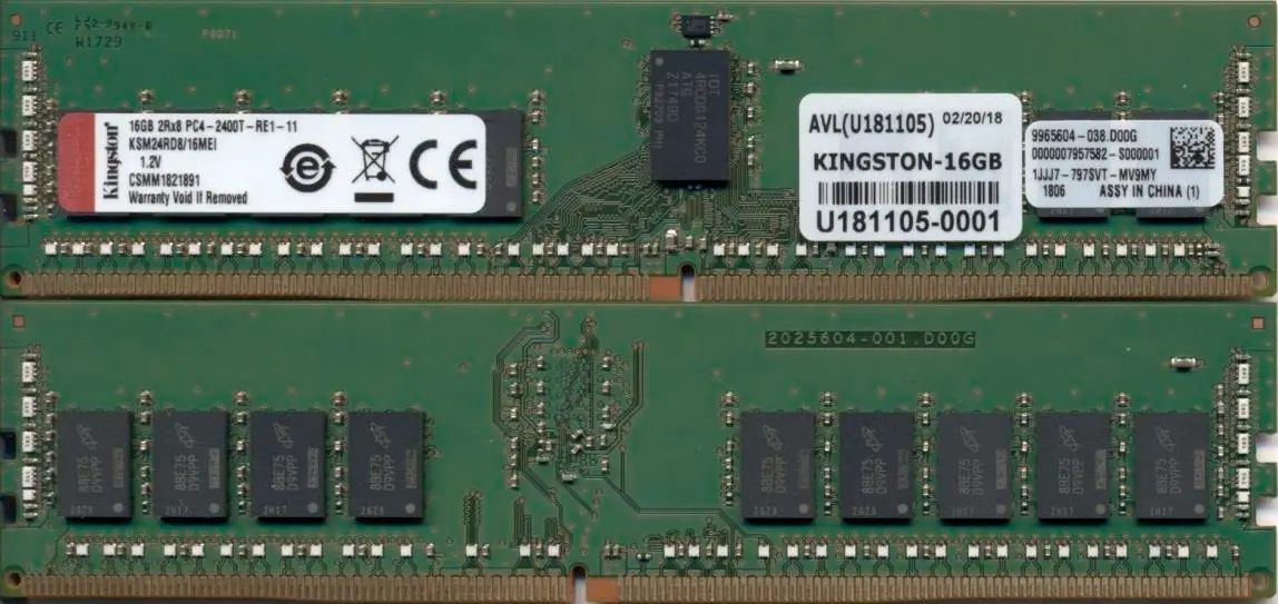 Kingston Technology KSM24RD8/16MEI 16 GB