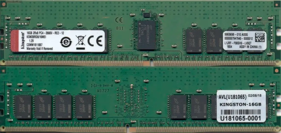 Kingston Technology KSM26RD8/16MEI-BK 16 GB