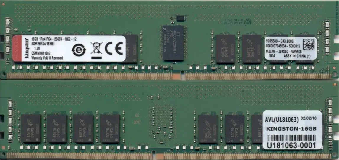 Kingston Technology KSM26RS4/16MEI 16 GB