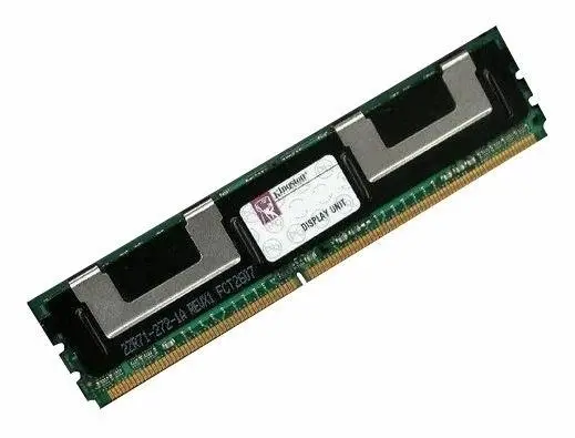 Kingston Technology 2GB 667MHz DDR2 ECC Fully Buffered CL5 DIMM Dual Rank, x4 KVR667D2D4F5/2G