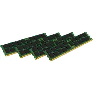 Kingston Technology 32GB 1600MHz DDR3 ECC CL11 DIMM (8GB x 4) Intel KVR16R11S4K4/32I