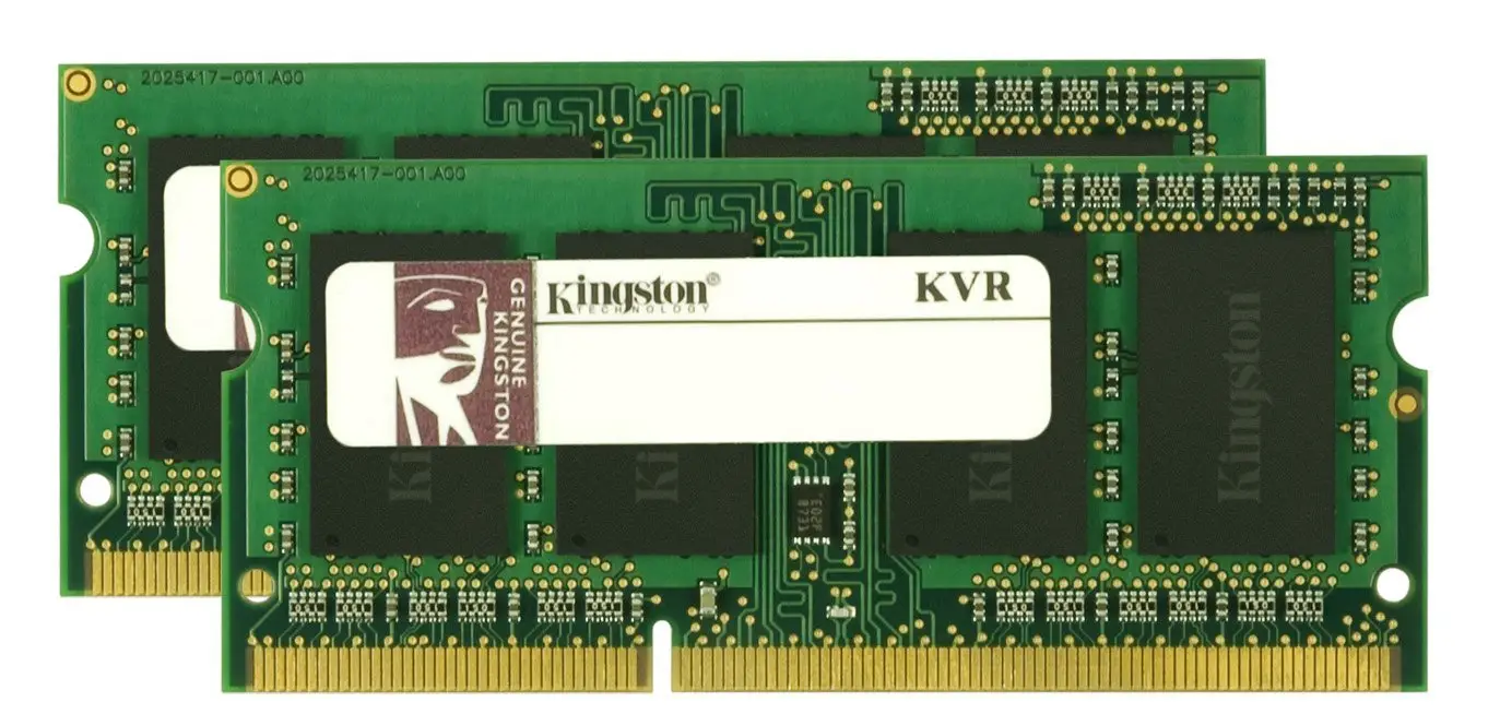 Kingston Technology 8GB, 1333MHz, DDR3 KVR1333D3SOK2/8GR