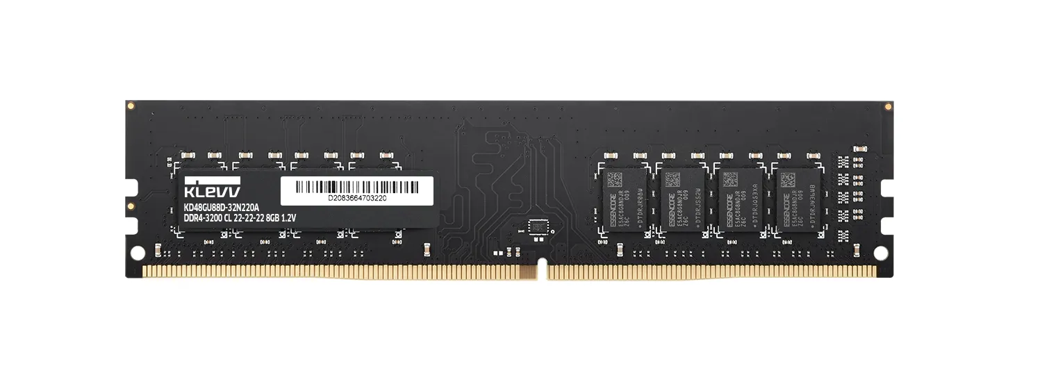 Klevv U-DIMM hafıza birimi 8 GB 1 x 8 GB DDR4 3200 MT/s 288-pin DIMM