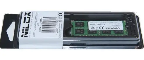 Nilox 4GB PC3-10600 NXS41333M1C9