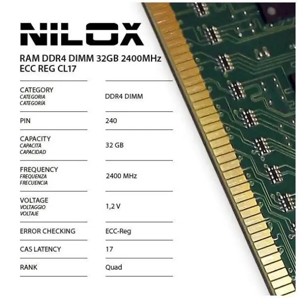 Nilox NXR322400M1C17 32 GB