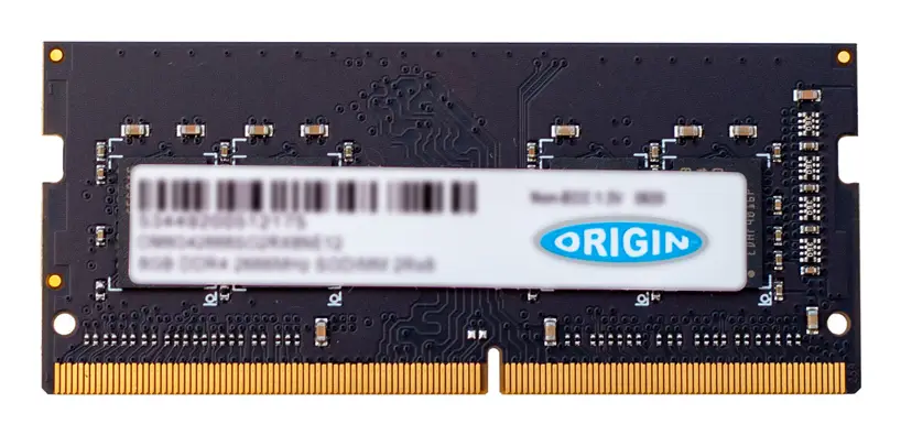 Origin Storage 8GB DDR4 2133MHz SODIMM 2Rx8 ECC 1.2V OM8G42133SO2RX8E12