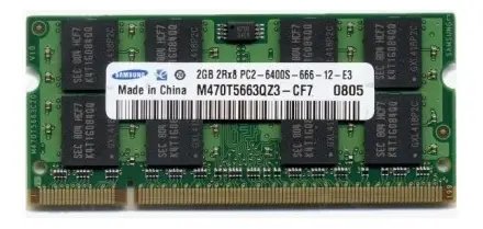 Samsung 1GB DDR2-800 M470T2864QZ3-CF7