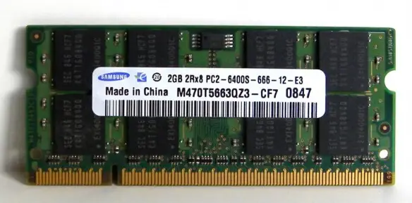 Samsung 2GB DDR2 800MHz M470T5663QZ3-CF7