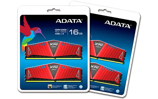XPG 16GB DDR4-2400 AX4U2400W4G16-QRZ
