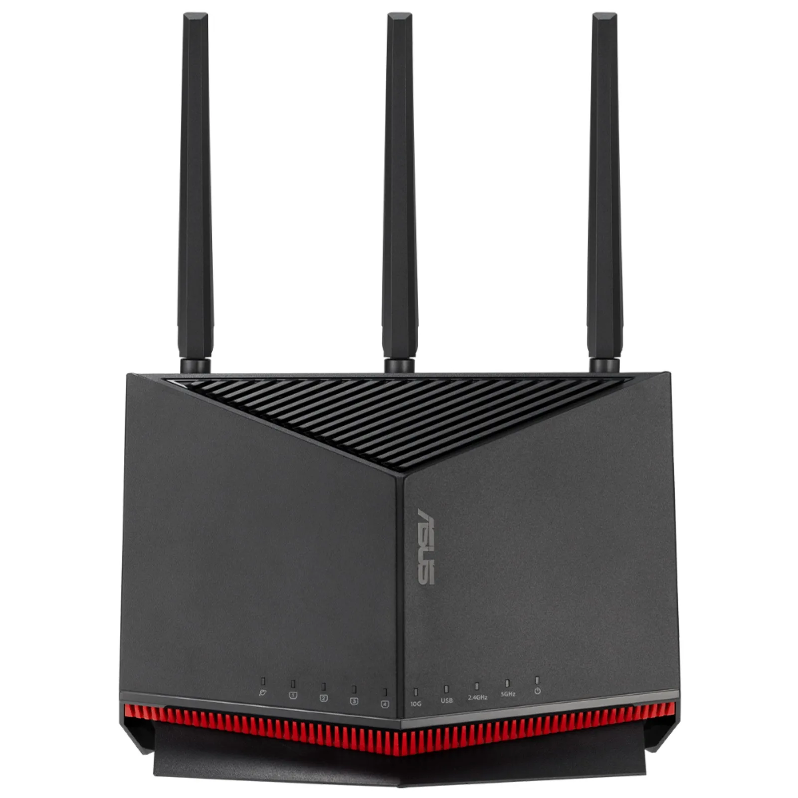ASUS RT-BE86U kablosuz yönlendirici 10 Gigabit Ethernet Çift bant (2,4 GHz / 5 GHz) Siyah