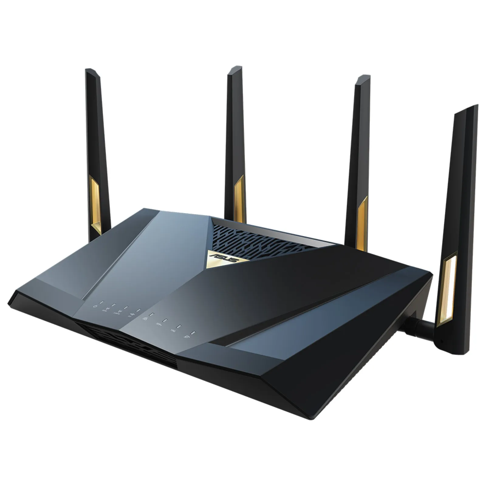 ASUS RT-BE88U kablosuz yönlendirici 10 Gigabit Ethernet Çift bant (2,4 GHz / 5 GHz) Siyah, Gri