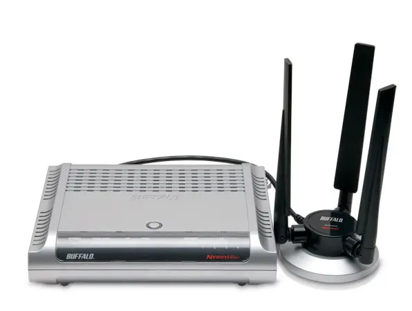 Buffalo Wireless-N Nfiniti Gigabit Router & Access Point WZR-AG300NH-EU