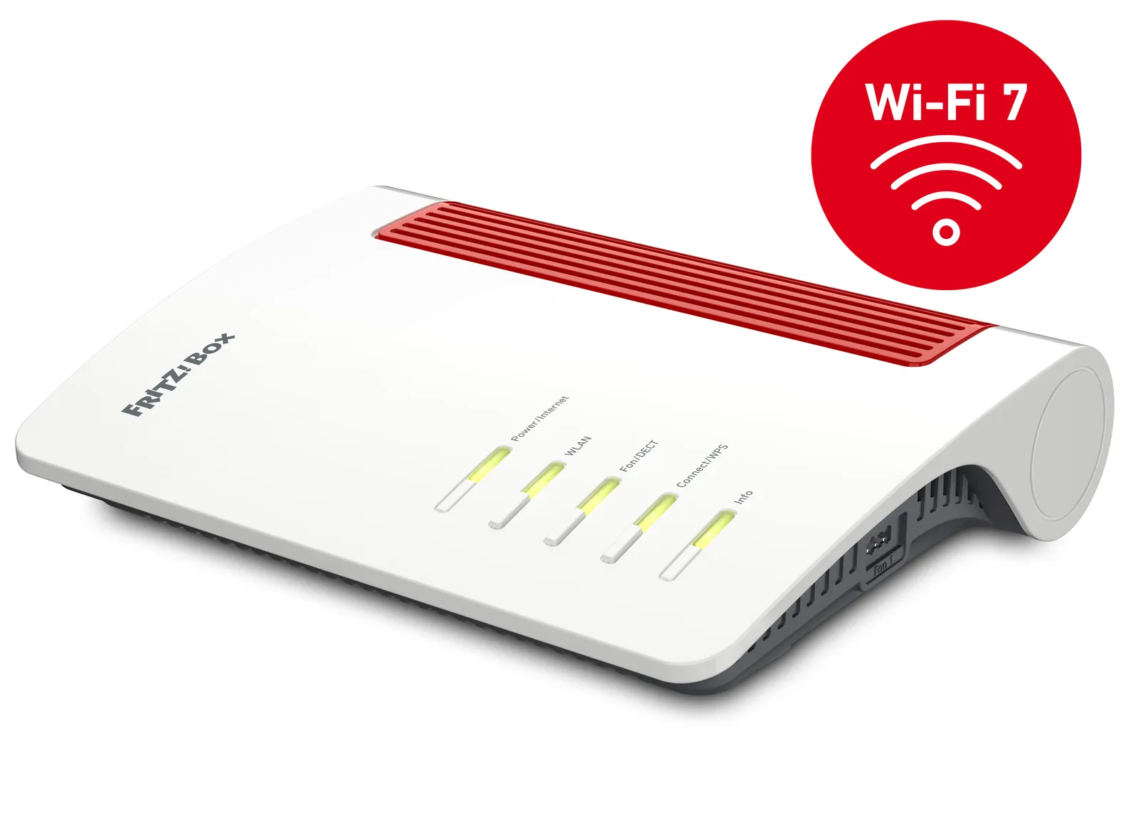 Box FRITZ! 4690 kablosuz yönlendirici Çift bant (2,4 GHz / 5 GHz) Kırmızı, Beyaz