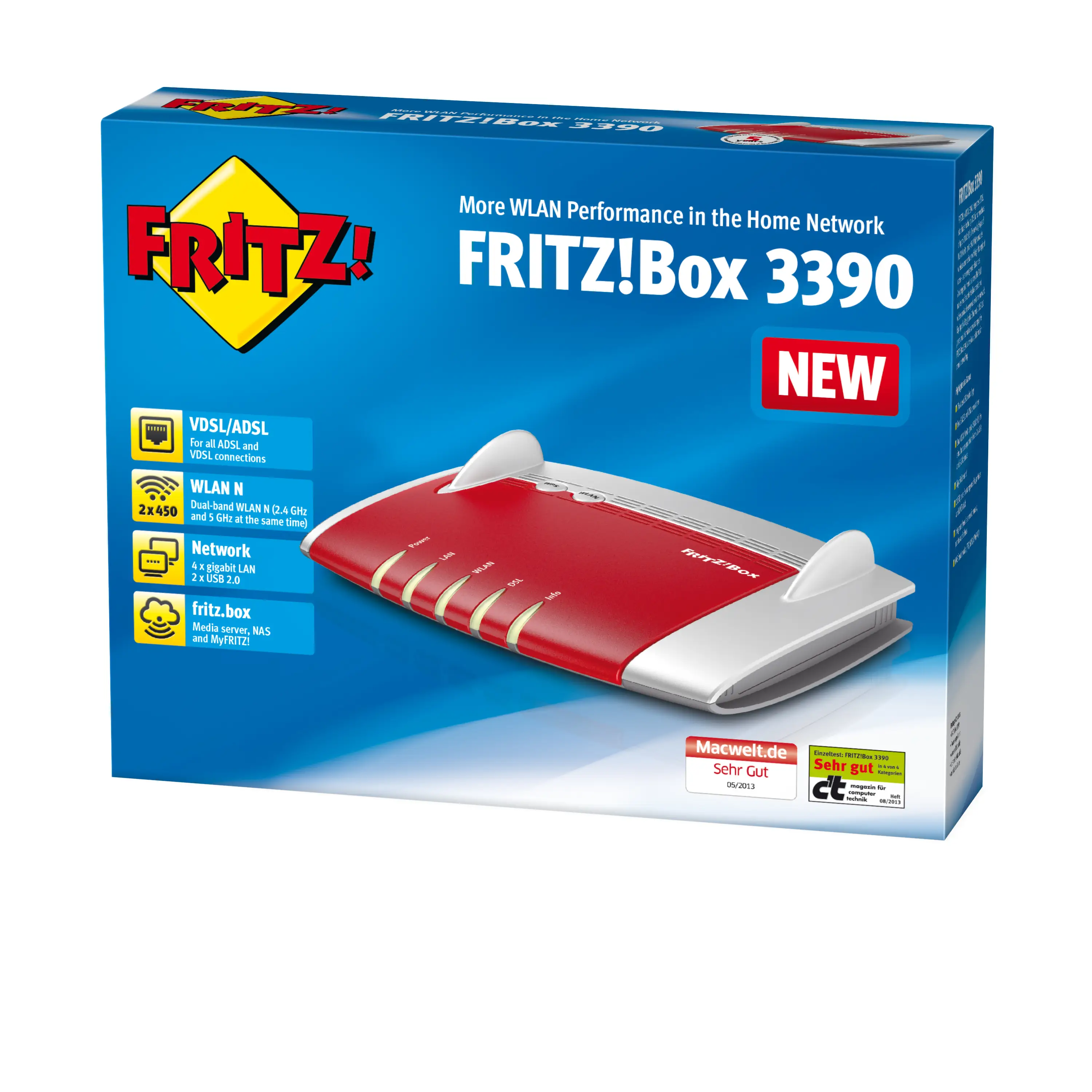 FRITZ! FRITZ!Box 3390 International 4 GHz 20002617
