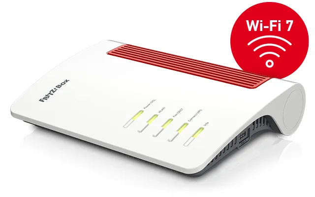 FRITZ! Box 7682 kablosuz yönlendirici 2.5 Gigabit Ethernet Çift bant (2,4 GHz / 5 GHz) Beyaz