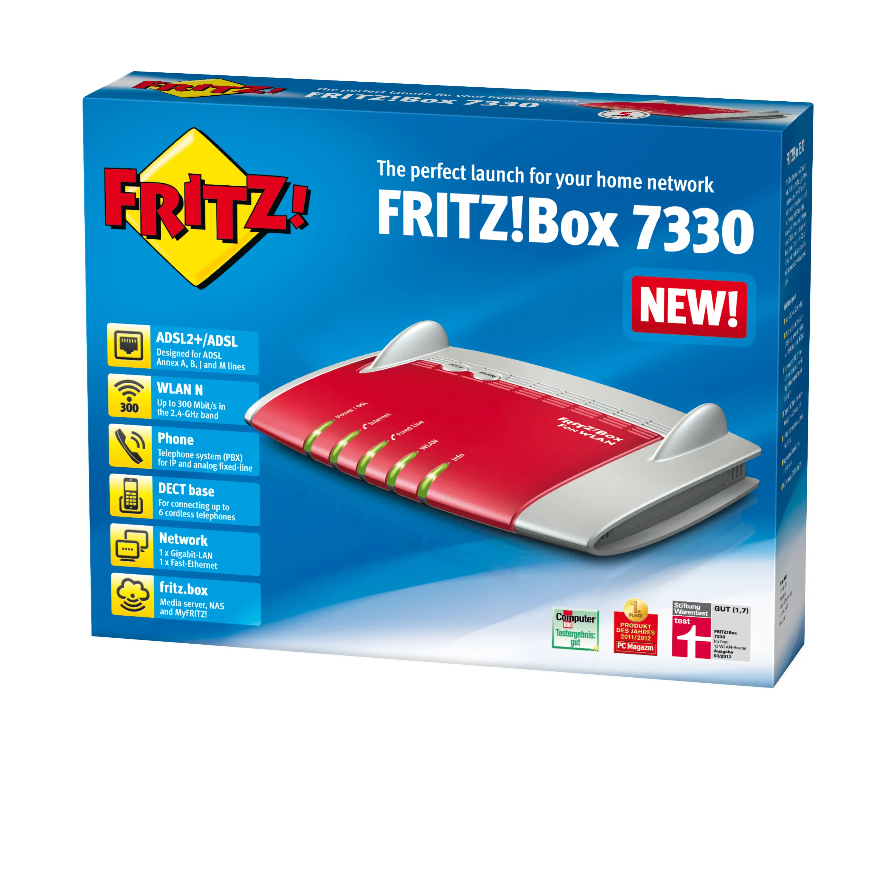 FRITZ! FRITZ! Box Fon WLAN 7330 A/CH 4 GHz 20002546