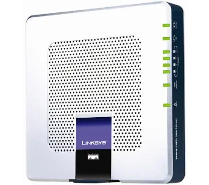 Linksys Wireless-G ADSL Home Gateway  4-port WAG354G-EU