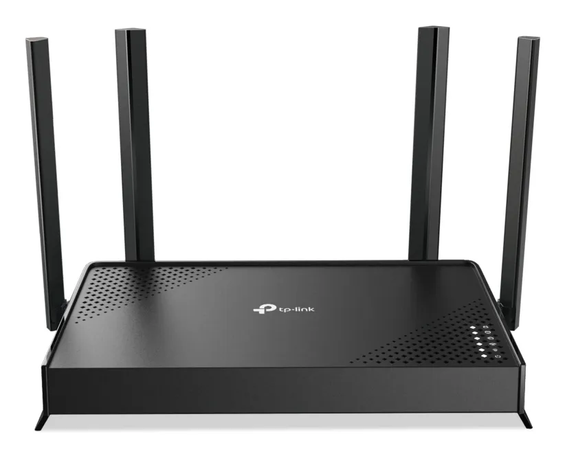 TP-Link Archer BE220 kablosuz yönlendirici Gigabit Ethernet Çift bant (2,4 GHz / 5 GHz) Siyah