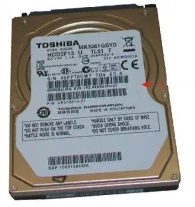 Fujitsu FUJ:CP579010-XX 320 GB