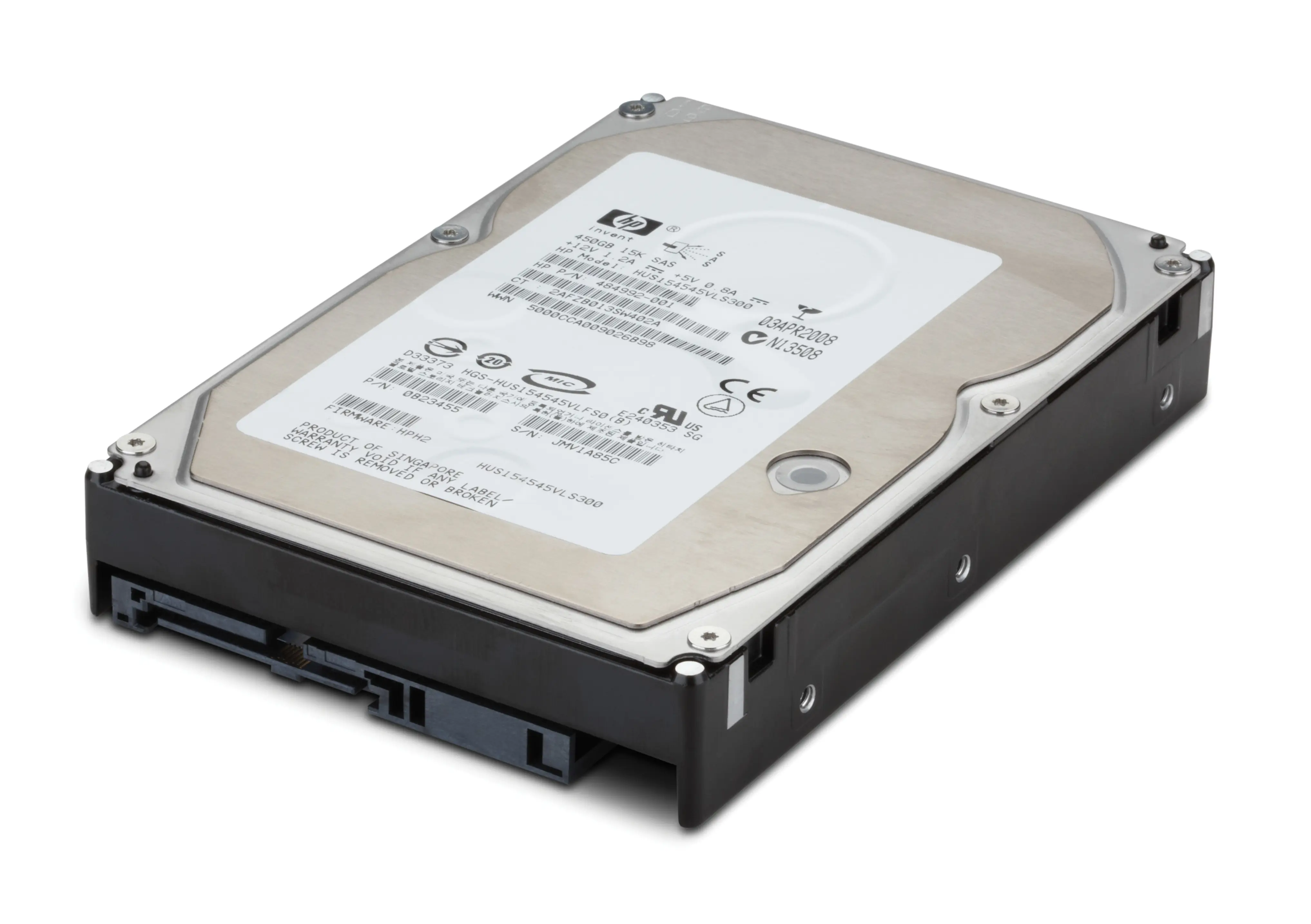 HP 300GB, 15K rpm, SAS, 3G EM174AA