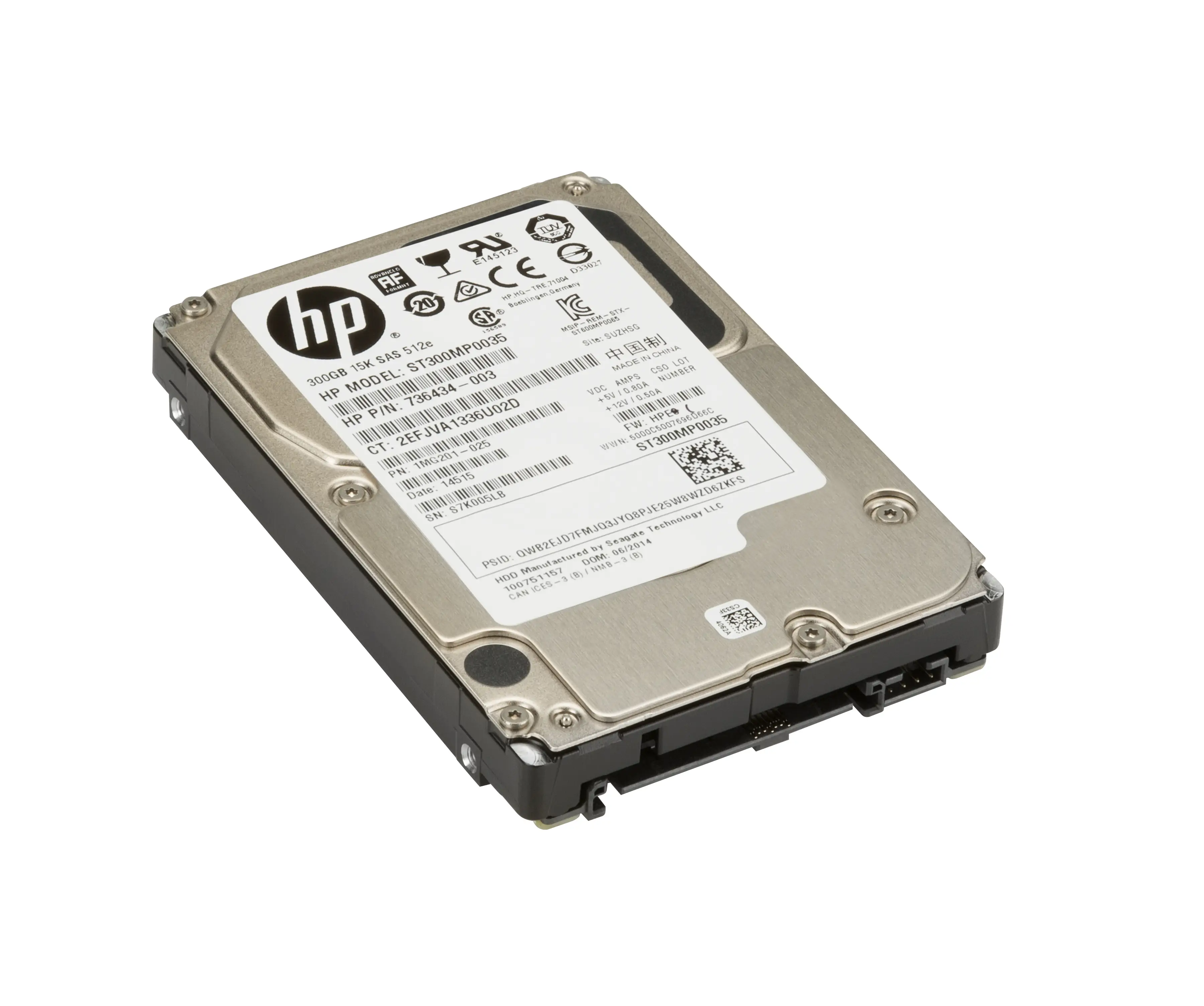 HP 600 GB SAS 15K SFF Sabit Sürücü L5B75AA