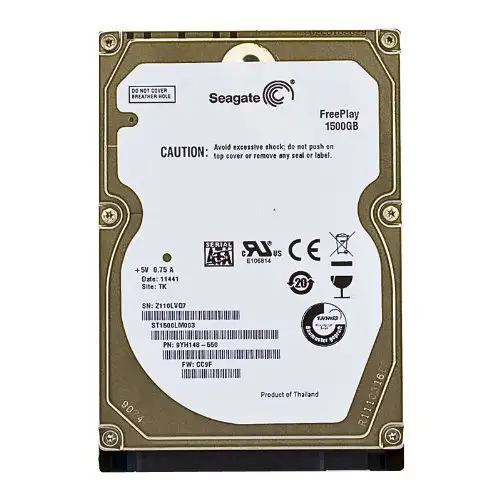 Seagate FreePlay 1.5TB 2.5" 5.4k SATA 16MB ST1500LM003