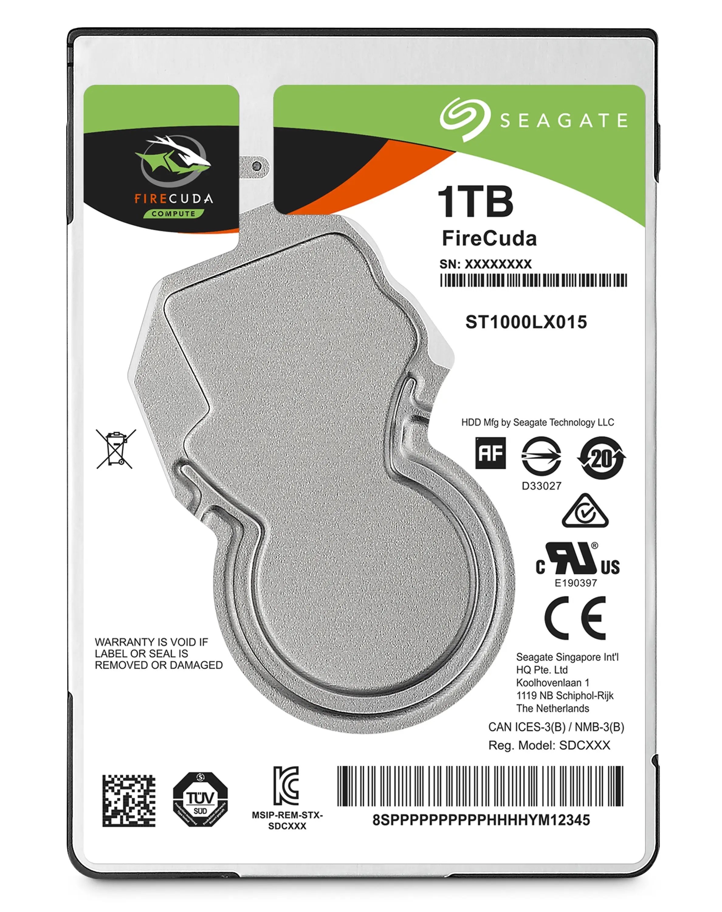 Seagate FireCuda 2.5" 1 TB ST1000LX015