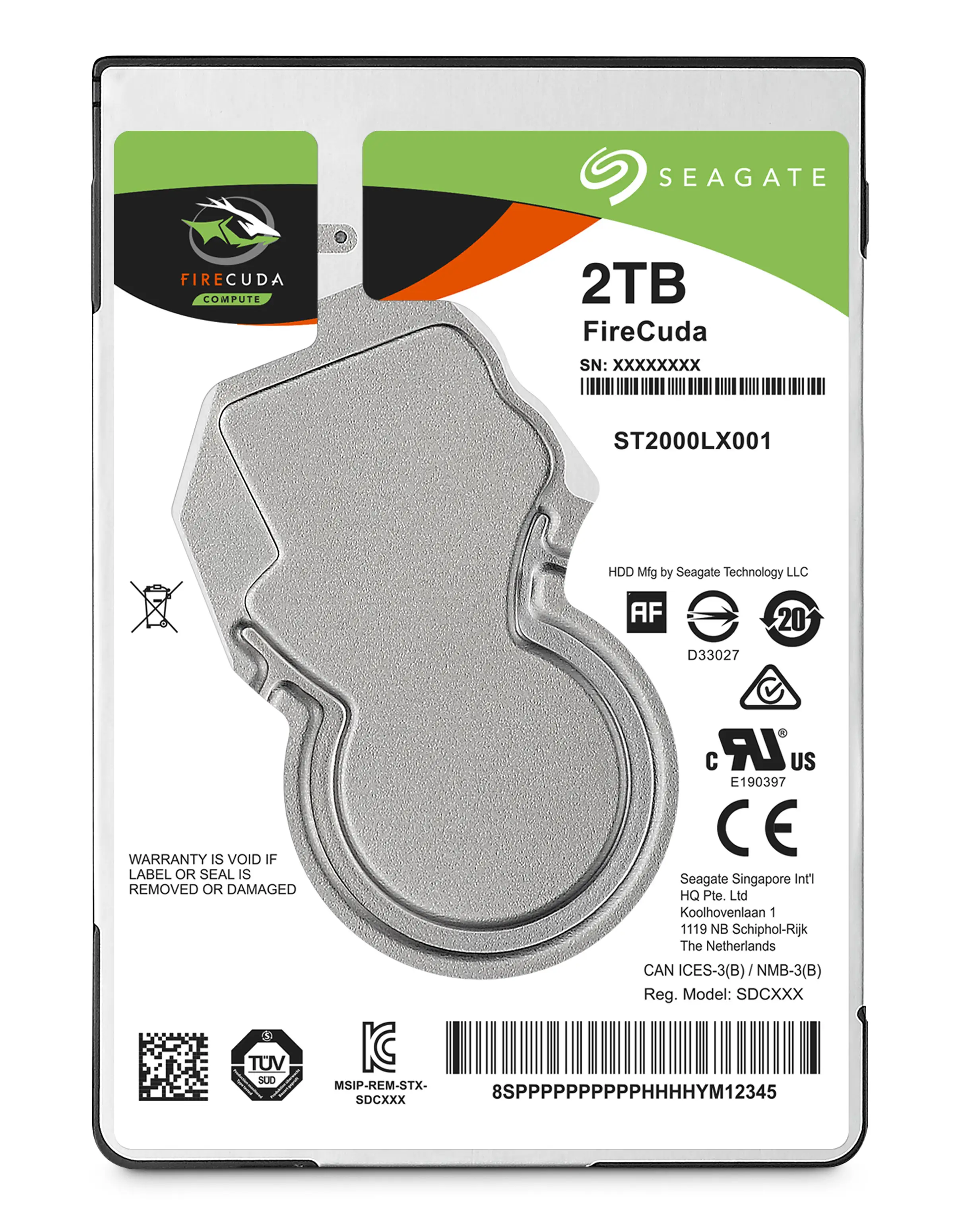 Seagate FireCuda 2.5" 2 TB ST2000LX001