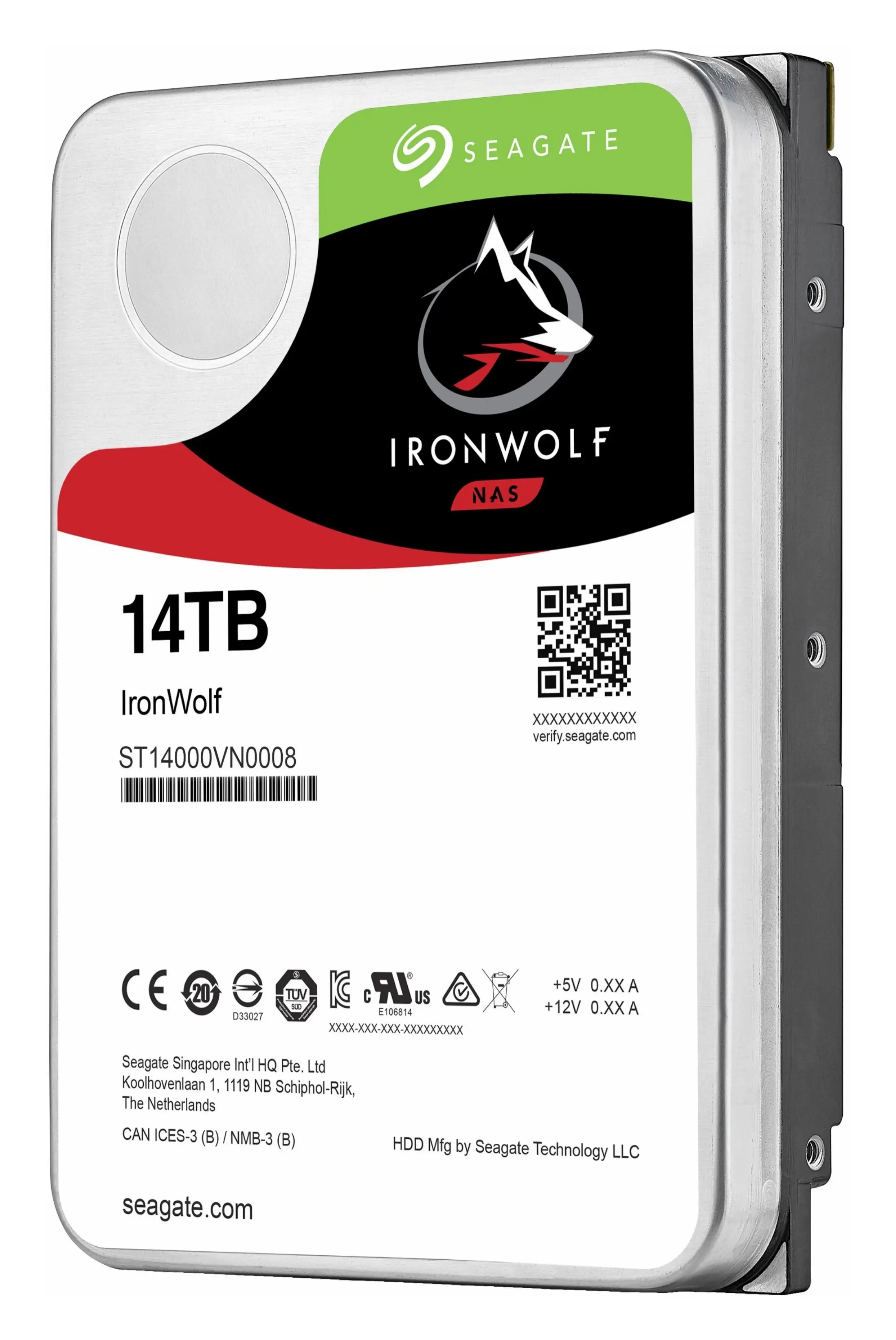Seagate IronWolf 14 TB ST14000VN0008