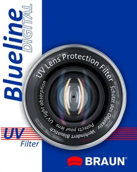 Braun 67mm Blueline UV Filter 14159