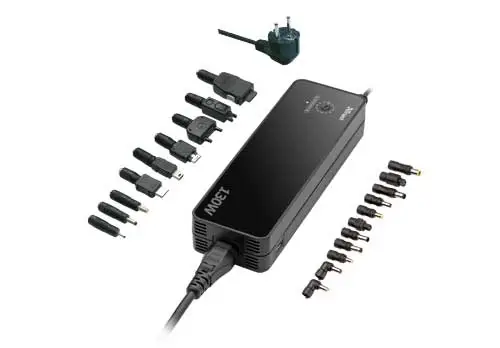 Trust 130W Compact Multi Function Notebook Power Adapter PW-2130 1582