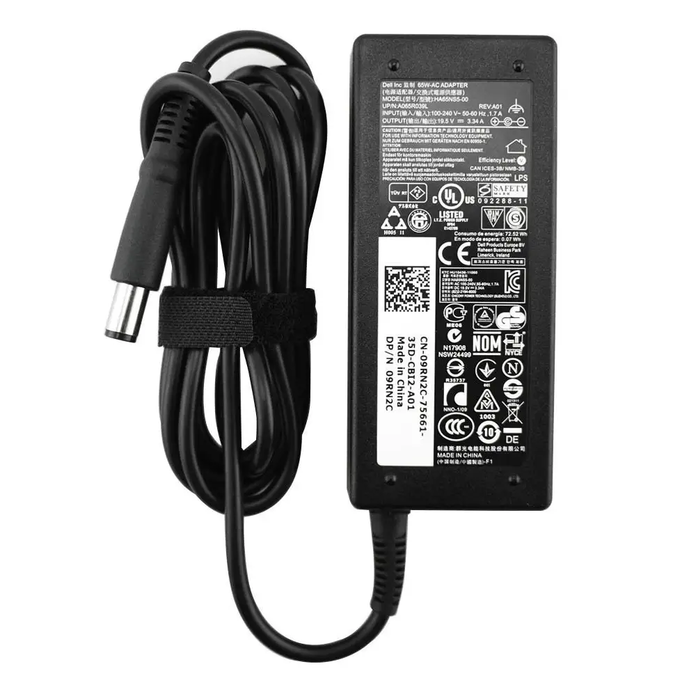 Origin Storage 65W BTI AC Adapter with 2.4mm x 0.75mm (length 12mm) connector for use with Asus EEE models AC-1965130