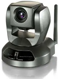 LevelOne 11g Wireless P/T/Z Network Camera WCS-2040