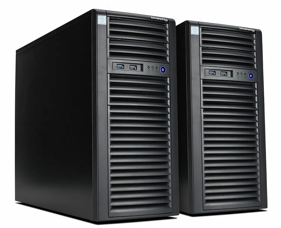 bluechip SERVERline T40326s *Collax HA-Edition* sunucu 960 GB Dikey (Tower) AMD EPYC 9124 3 GHz 32 GB DDR5-SDRAM 600 W