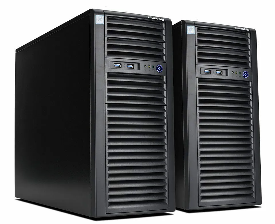 bluechip SERVERline T40327s *Collax HA-Edition* sunucu 960 GB Dikey (Tower) Intel® Xeon Silver 4410Y 2 GHz 32 GB DDR5-SDRAM 600 W