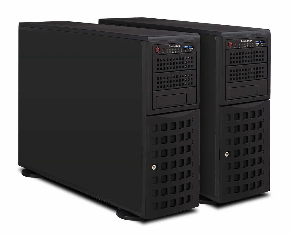 bluechip SERVERline T50311s *Collax HA-Edition* sunucu 960 GB Kule (4U) Intel® Xeon Silver 4410Y 2 GHz 64 GB DDR5-SDRAM 1200 W