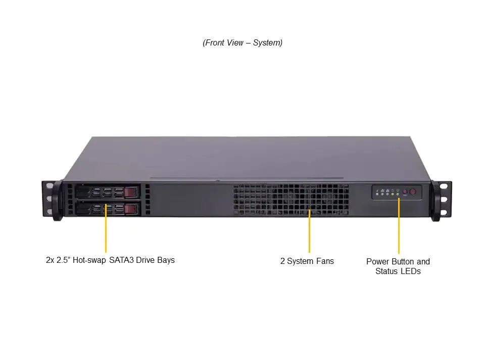 Ernitec SERVER-BX-I5-8-R2 sunucu Yatay Intel® Core™ i5 4,4 GHz 8 GB 200 W