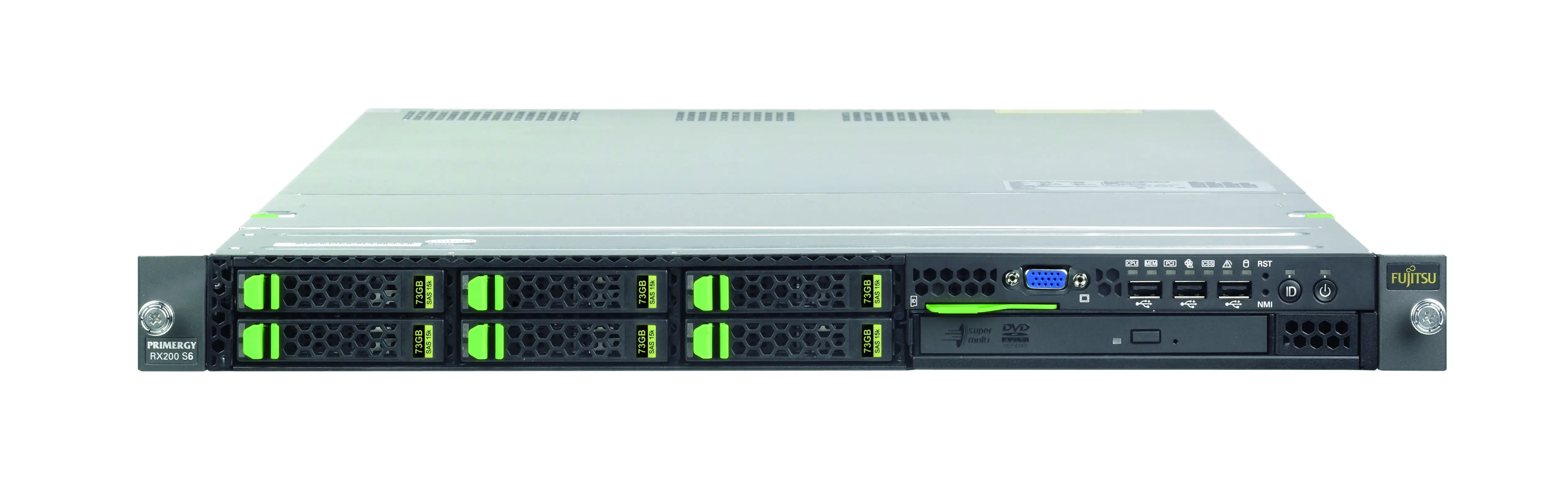 Fujitsu PRIMERGY RX200 S6 438 GB VFY:R2006SC020IN