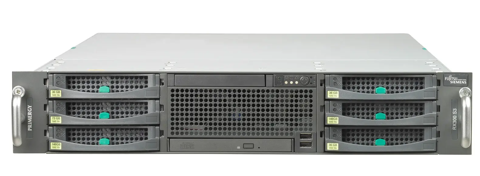 Fujitsu PRIMERGY RX300 S3 0 GB S26361-K1024-V501