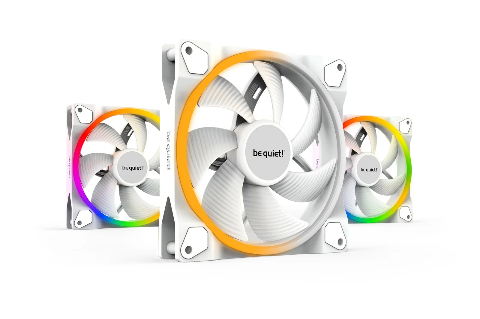 be quiet! Light Wings White | 140mm PWM Triple Pack BL102