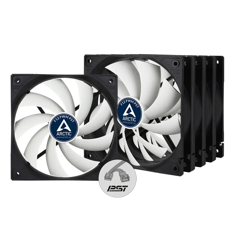 ARCTIC F12 PWM PST - 120 mm PWM PST Case Fan ACFAN00062A