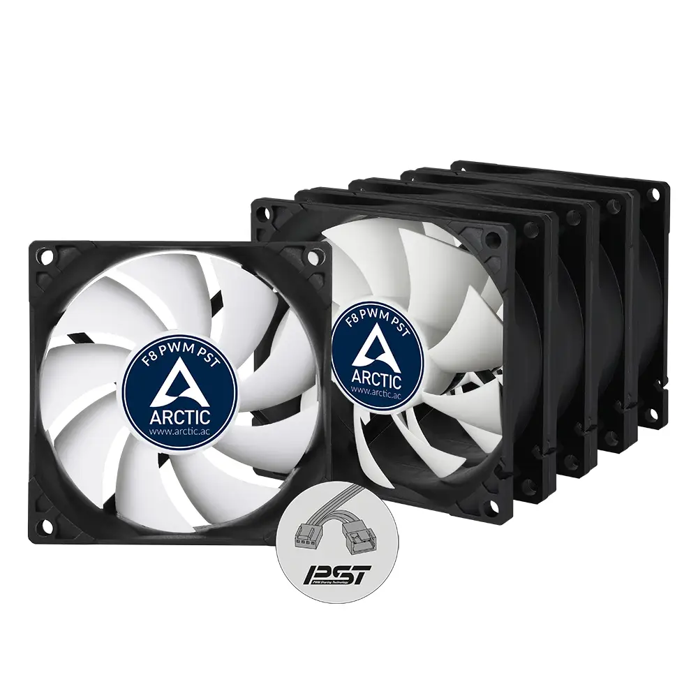 ARCTIC F8 PWM PST - 80 mm PWM PST Case Fan ACFAN00064A