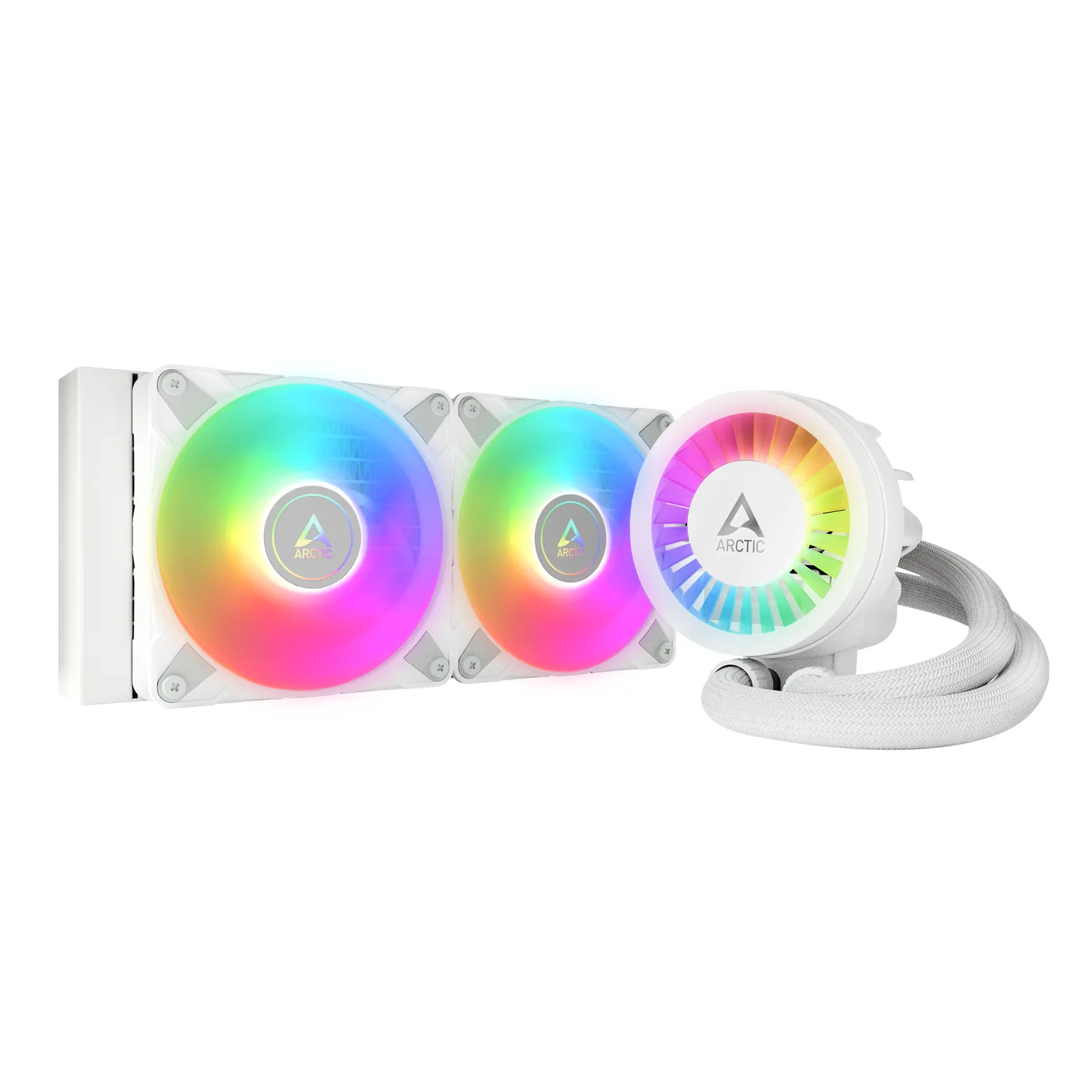 ARCTIC Liquid Freezer III 240 A-RGB İşlemci Hepsi dahil sıvı soğutma 12 cm Beyaz 1 adet