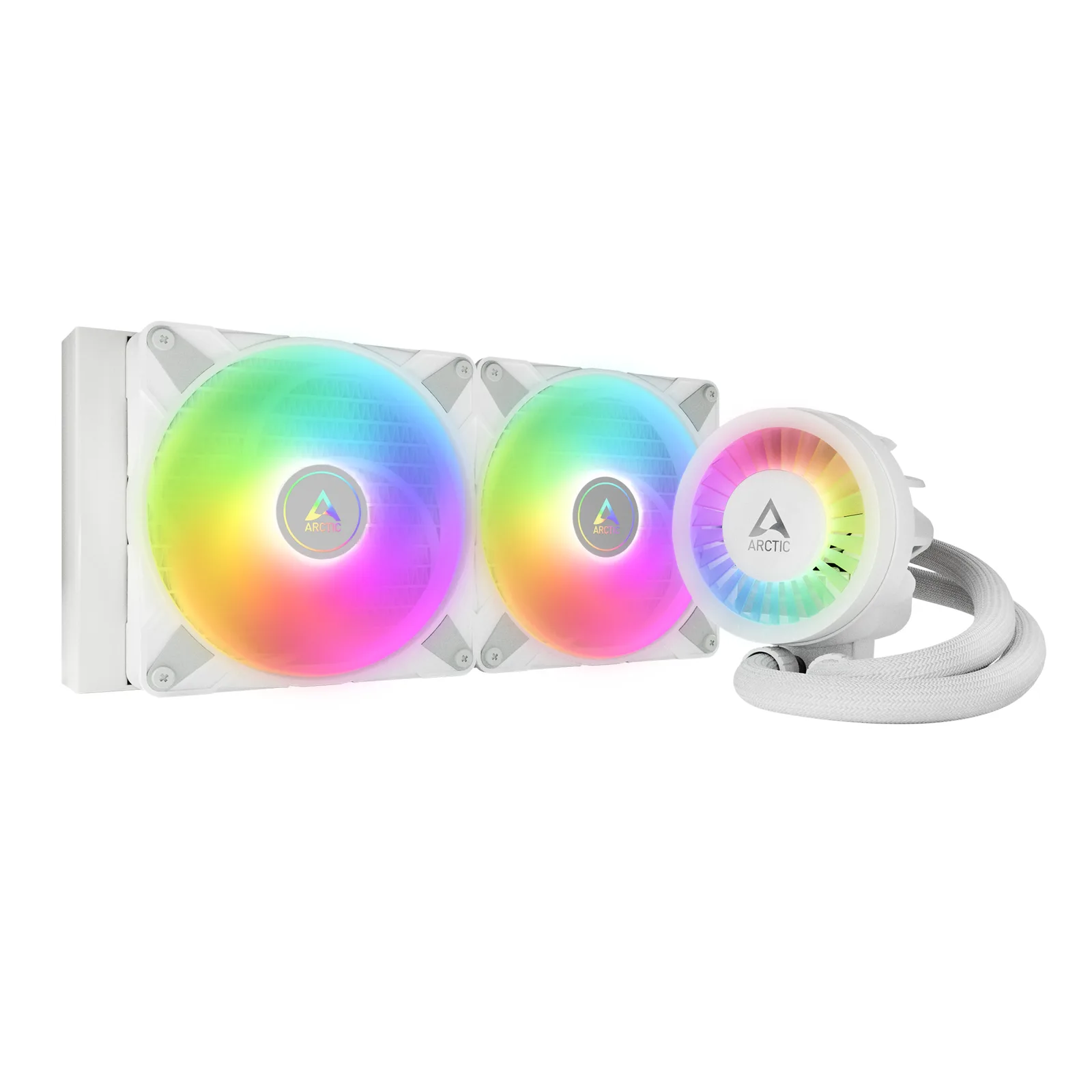 ARCTIC Liquid Freezer III 280 A-RGB İşlemci Hepsi dahil sıvı soğutma 14 cm Beyaz 1 adet