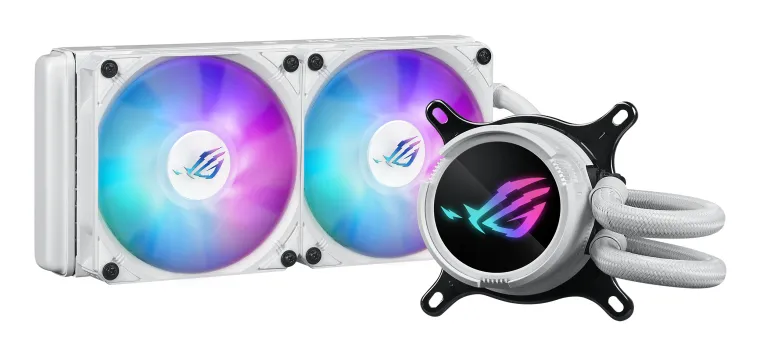 ASUS ROG Strix LC III 240 ARGB White Edition İşlemci Sıvı soğutma kiti 12 cm Beyaz